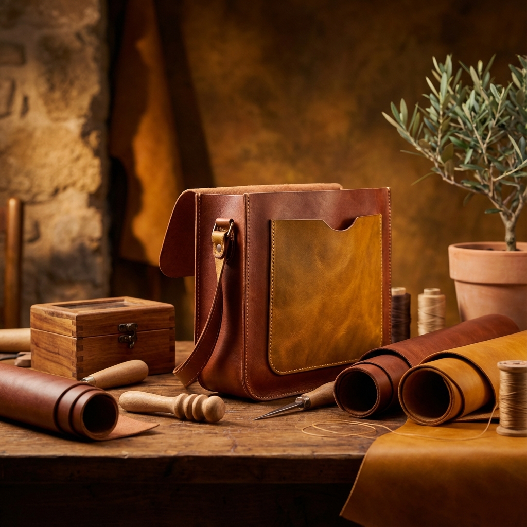 Artigianato in legno e pelle